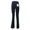 7.24 jeans donna scuro a zampa mod EVELIN MADE IN ITALY