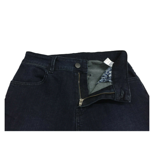 7.24 jeans donna scuro a zampa mod EVELIN MADE IN ITALY