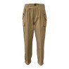 SEMICOUTURE pantalone donna beige art W0/Y/Y0WO01 MADE IN ITALY