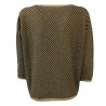 BORGO DELL’ORTICA maglia donna manica 3/4 righe diagonali mod C3041RL MADE IN ITALY