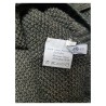 H953 Man round neck sweater GRANA DI RISO HS2904 military green MADE IN ITALY