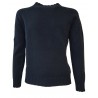 H953 Maglia SPORT girocollo in 50% lana merinos extrafine 50% yak MADE IN ITALY