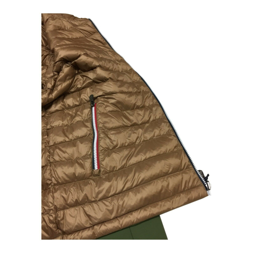 JOTT Man down jacket with hood VEGAS RÉVERSIBLE Blue Marine 95% polyamide, 5% polyurethane