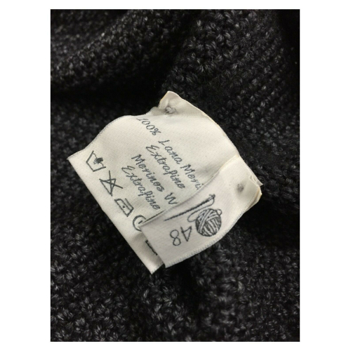 H953 Maglia uomo girocollo GRANA DI RISO HS2904 antracite MADE IN ITALY