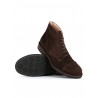 ASTORFLEX Scarpa con lacci in camoscio DARK CHESTNUT ALDFLEX 724 MADE IN ITALY