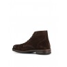 ASTORFLEX Shoe with laces in suede DARK CHESTNUT ALDFLEX 724 MADE IN ITALY