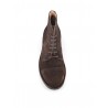 ASTORFLEX Scarpa con lacci in camoscio DARK CHESTNUT ALDFLEX 724 MADE IN ITALY