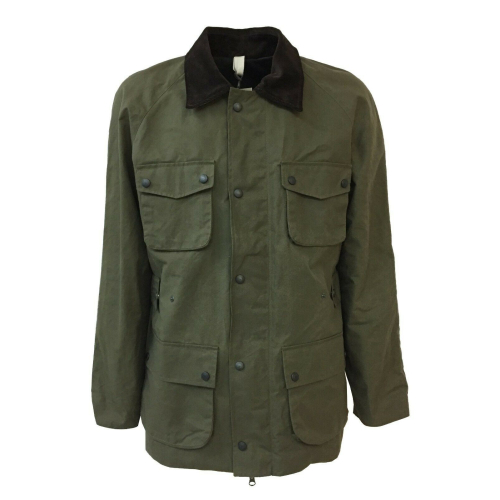 HANCOCK military green man jacket with pockets art GW01 MADE IN SCOTLAND