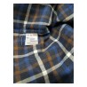 BROUBACK man shirt in cotton with pocket long sleeve checked MADE IN ITALY
