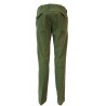 MANIFATTURE MONTONE Chino in velvet 500 green lines mod.OLIVARO MADE IN ITALY