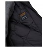 ELVINE giacca invernale Parka nera con cappuccio imbottito in Thermore mod. ERIX