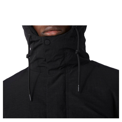 ELVINE winter jacket Black parka with Thermore padded hood mod. ERIX