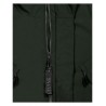 ELVINE Parka lungo invernale blu tessuto stretch imbottitura Thermore mod Zane