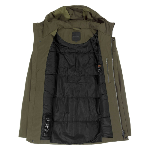 ELVINE Giacca uomo blu tessuto Twill Deluxe imbottitura Thermore mod Cornell X