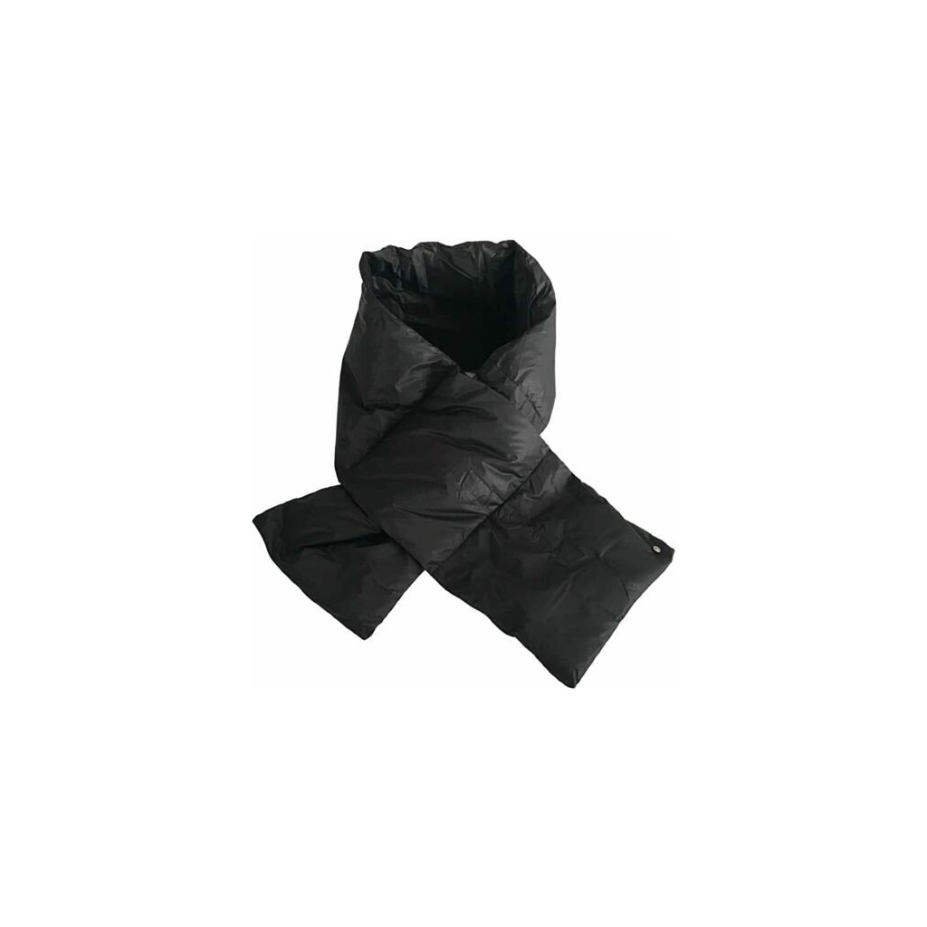 CINELLI unisex gray scarf 100% nylon filling 100% pure goose down MADE IN ITALY CINELLI unisex gray scarf 100% nylon filling 100% pure goose down MADE IN ITALY