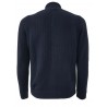 H953 Blue man bomber 93% wool 6% polyamide 1% elastane MADE IN ITALY