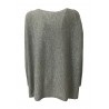 LA FEE MARABOUTEE women's crewneck sweater over long sleeve FC5111 MADE IN ITALY