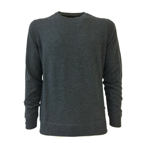 FERRANTE man sweater cut sweatshirt art G30121 100% extrafine merino wool MADE IN ITALY