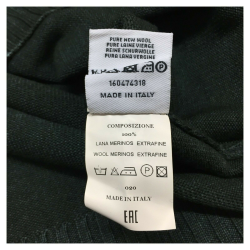 FERRANTE sweater man 100% wool dyed mod 42G37801 MADE IN ITALY