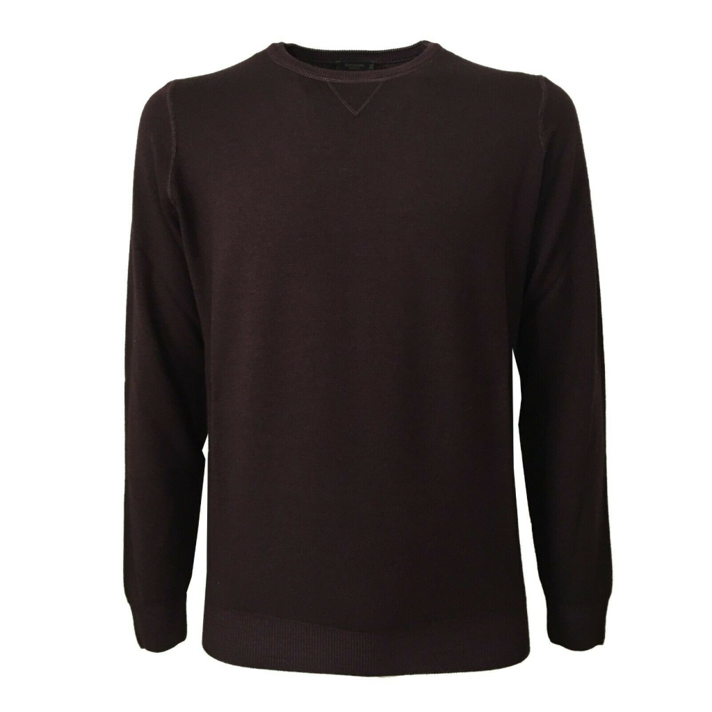 FERRANTE maglia uomo lana taglio felpa girocollo tinto freddo G22117 MADE IN ITALY FERRANTE maglia uomo lana taglio felpa girocollo tinto freddo G22117 MADE IN ITALY