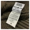 FERRANTE maglia uomo girocollo lana tortora U22120 MADE IN ITALY