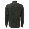 FERRANTE maglia uomo lana mélange blu/moro/grigio art R20312 MADE IN ITALY
