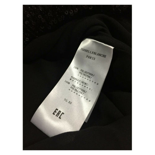 ISABELLE BLANCHE maxi maglia donna girocollo grigio/argento lurex  IS20FW-M164-F011 MADE IN ITALY