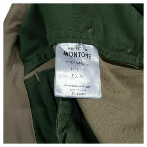 MANIFATTURE MONTONE Chino in drill mod. CAMALLO cotton  MADE IN ITALY