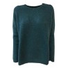 DES PETITS HAUTS woman crew neck sweater with shoulder buttons long sleeve BUKETTE