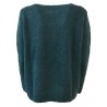 DES PETITS HAUTS woman crew neck sweater with shoulder buttons long sleeve BUKETTE