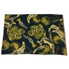 FUMAGALLI foulard lana fiori blu/giallo RACCOLTA STORICA ATLA WOT-04 MADE IN ITALY