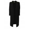 HUMILITY 1949 long cardigan woman black without buttons long sleeve HB2088 MADE IN ITALY