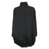 TADASHI black padded woman jacket with zip and pockets art TAI216011 MADE IN ITALY
