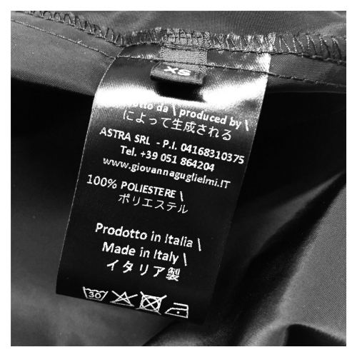 TADASHI mantella donna taffettà nero art TAI216047  MADE IN ITALY