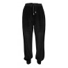 HANITA black chenille jogging woman trousers art H.P1089.2882 MADE IN ITALY