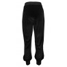 HANITA pantalone donna modello jogging ciniglia nero  art H.P1089.2882 MADE IN ITALY