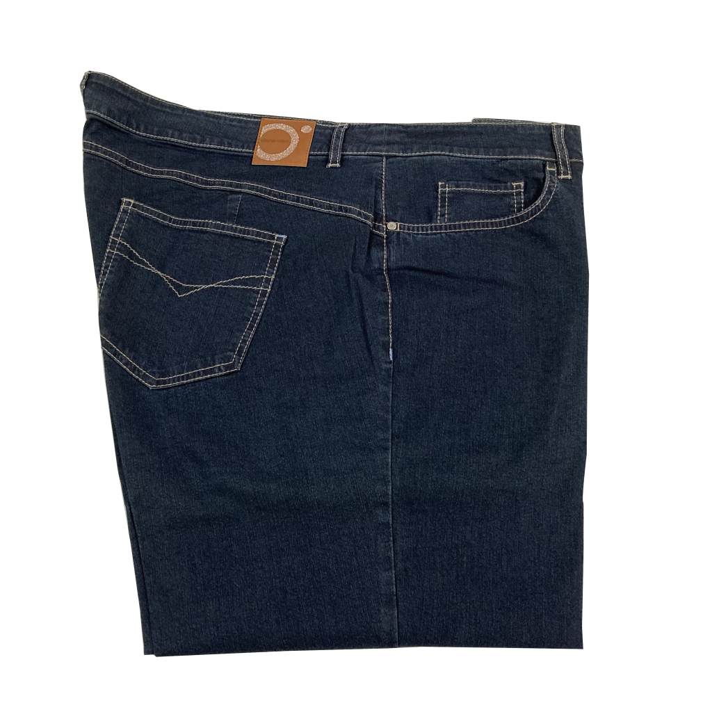 ELENA MIRO' jeans donna leggero scuro PUSH-UP 84% cotone 13% poliammide