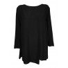 JO.MA black asymmetric woman blouse long sleeve art TR20 310 MADE IN ITALY