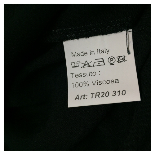 JO.MA black asymmetric woman blouse long sleeve art TR20 310 MADE IN ITALY