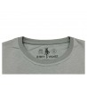 DIRTY VELVET T-shirt uomo grigio mod THE PORTAL DV76922 100% organic cotton