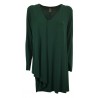 MYLAB t-shirt donna asimmetrica a v manica lunga art L91M758 MADE IN ITALY