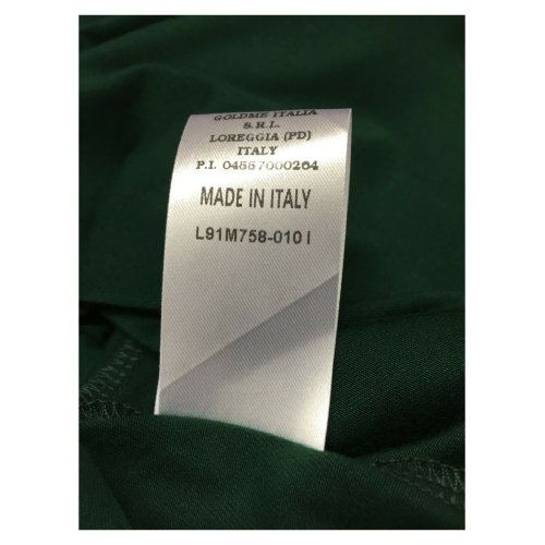 MYLAB women's asymmetrical v-neck long sleeve t-shirt art L91M758 MADE IN ITALY