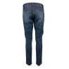 REIGN men's light denim trousers side pockets art 19011951 NEW ALBERT “BARRETO” MADE IN ITALY