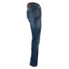 REIGN jeans uomo denim chiaro con scoloriture  art 19012375 FRESH COLOMBIA MADE IN ITALY