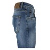REIGN jeans uomo denim chiaro con scoloriture  art 19012375 FRESH COLOMBIA MADE IN ITALY