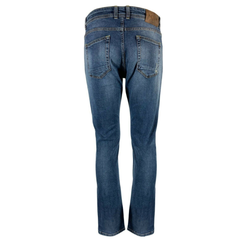 REIGN jeans man light denim with fading art 19012375 FRESH COLOMBIA MADE IN ITALY