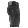 REIGN jeans man black washed art 19012455 FRESH YUCON MADE IN ITALY