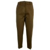 MYTHS woman trousers mod waist chino cotton diagonal winter 20WD07 MADE IN ITALY
