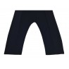 THIPO woman jumpsuit dropped sleeves blue over heavy jersey MADE IN ITALY CONSTRUCTED JUMPSUIT
