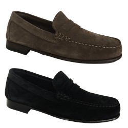 UPPER CLASS unlined man moccasin inverted calfskin art moccasin 2154 / INS CASTORO MADE IN ITALY